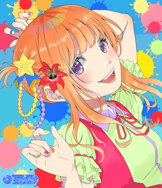 塗り絵 ☆イェイ!!☆