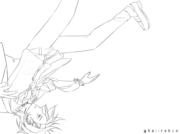 冬海のジョー（塗り絵）