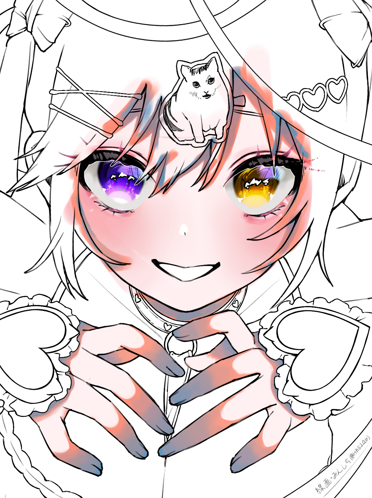 ✿✿✿りくめいページ✿✿✿ 💜ྀི😸ᩚ💜ྀི😸ᩚ - ibisPaint