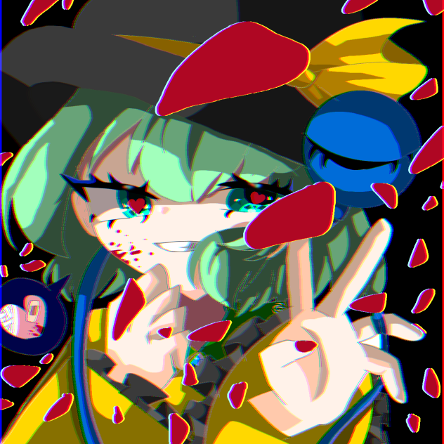 「こいしちゃん線画」塗った