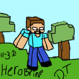 Drawing herobrine