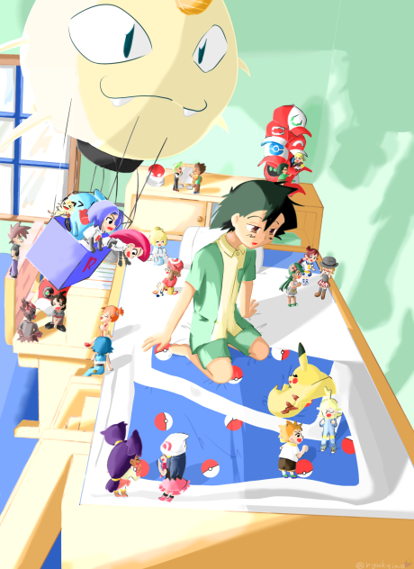 そして、また新しい旅立ちの朝が始まる」 - ibisPaint