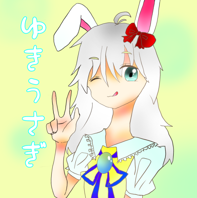 ゆきうさぎさんのイメ画描きました！