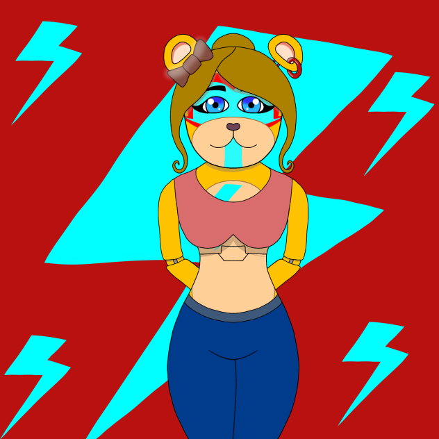 Female Glamrock Freddy (Freya)