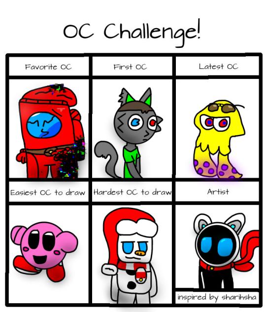 My oc challenge