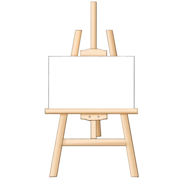 stand painting canvas