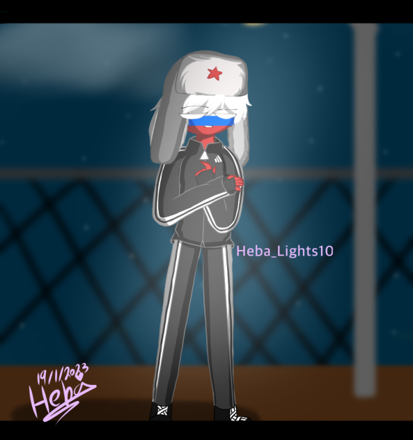 Россия countryhumans (redraw)