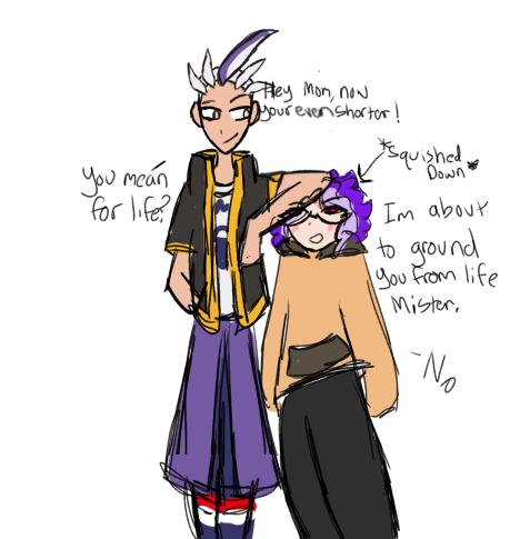 Drayton and the tiny mom