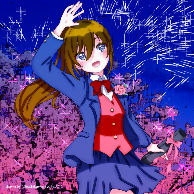 夜桜、咲く咲く。