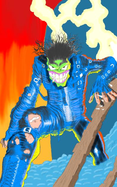 the mask. again