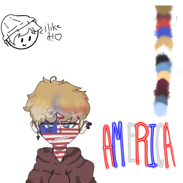 america humancountry's ♡-♡