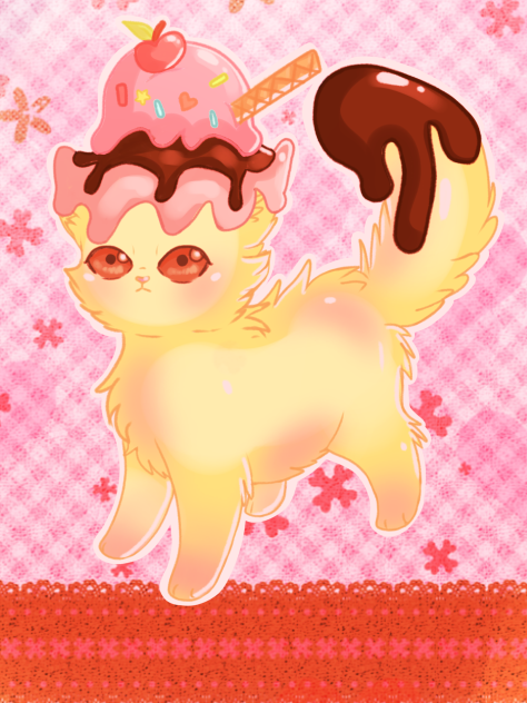 Ice Cream Cat