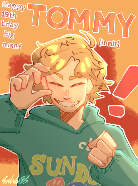 TOMMY’S BDAY FANART