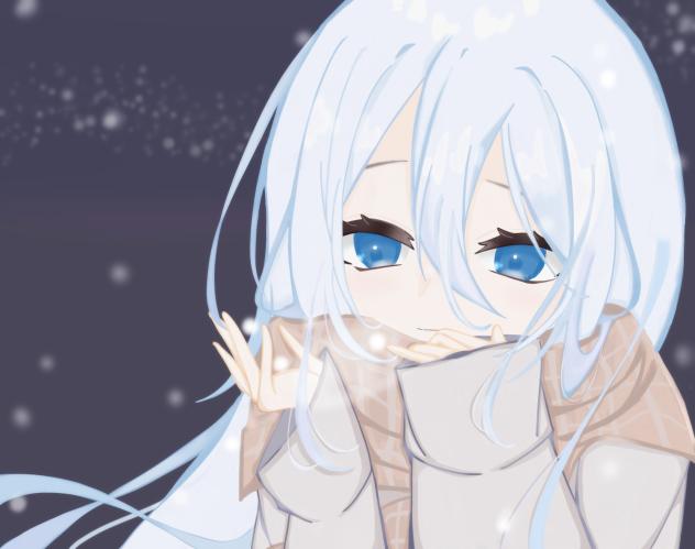 雪、きれいだな…