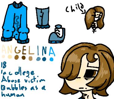 Angelina, Bubbles's Human Form