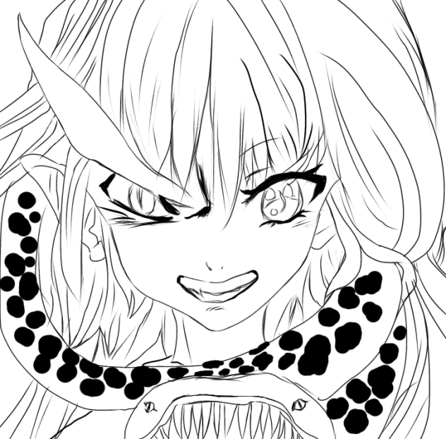 線画です