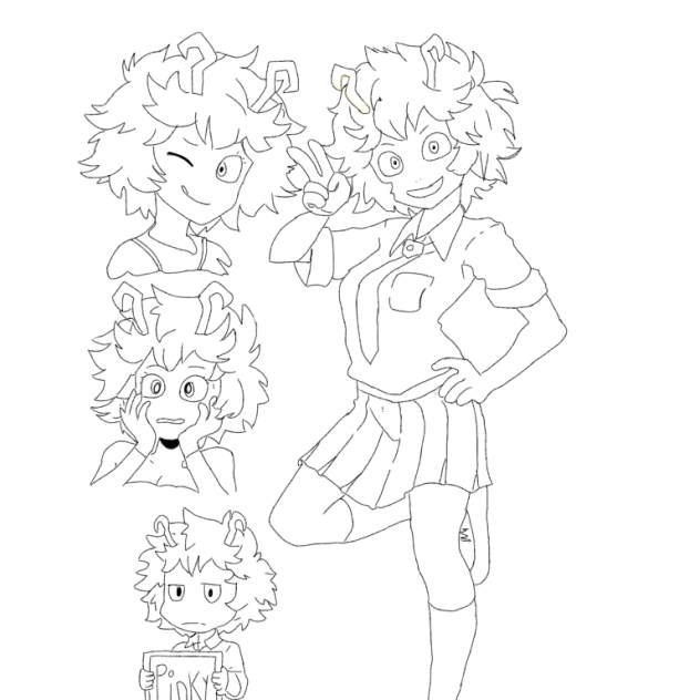 Pinky bnha - ibisPaint