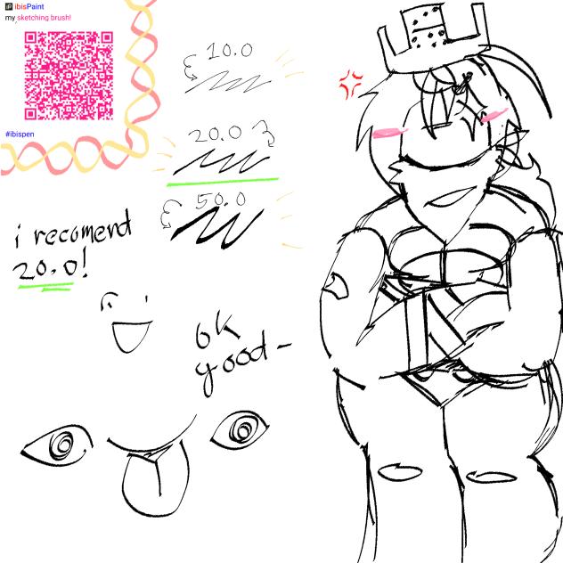 my sketching brush! 🖌️