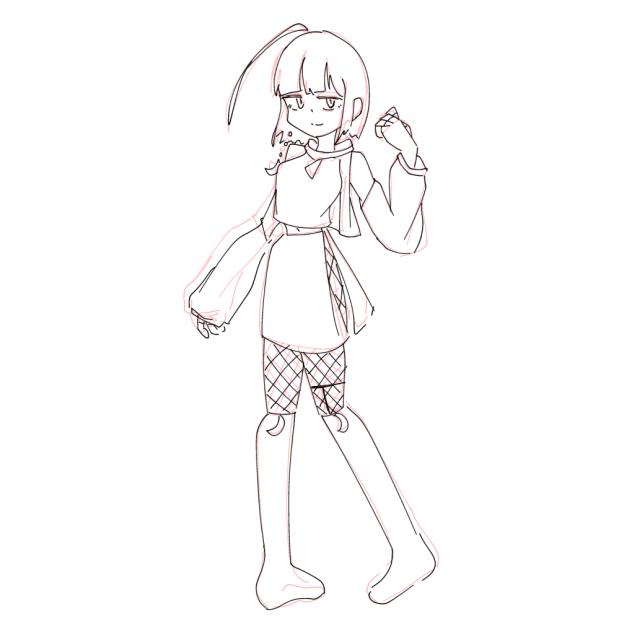 瑠璃の没絵