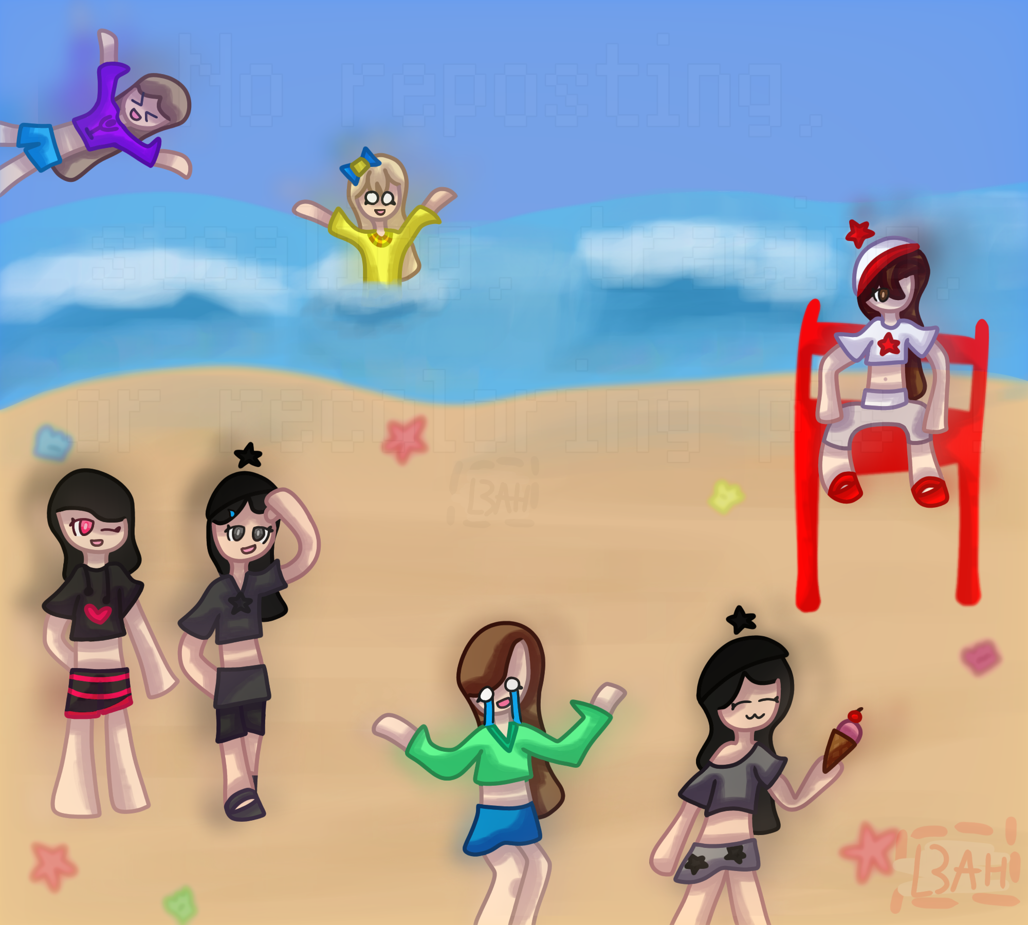 Beach Day - LB Attempt - ibisPaint