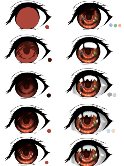 eye tutorial 🤎🍂 - ibisPaint