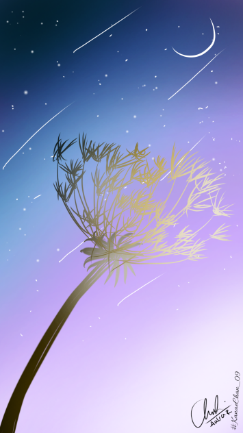 Dandelions wallpaper