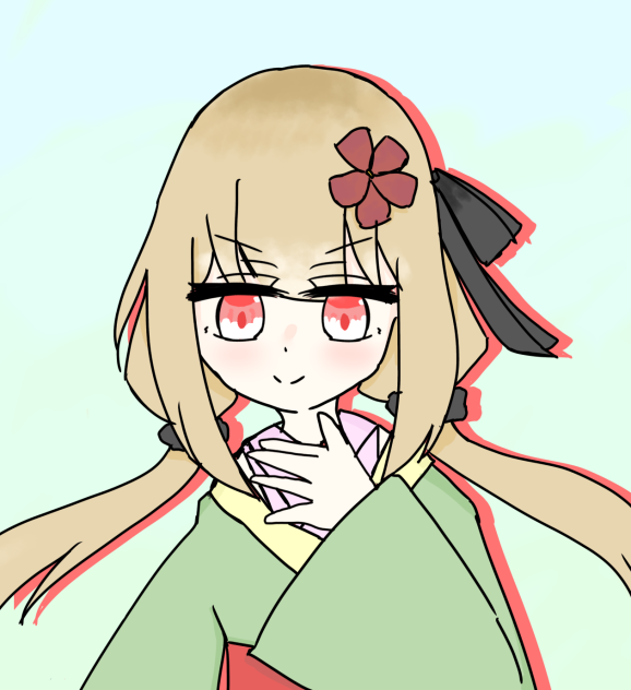 イラストモデルの子