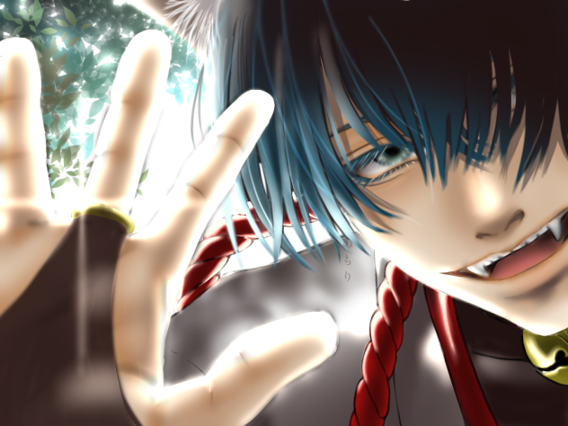 「目…瞑って。」