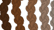 Try out my new braids brush link in desc