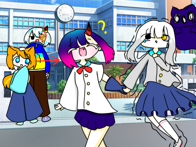 ミウがニックに、似てるのはなぜ？(しゃく者のせい)