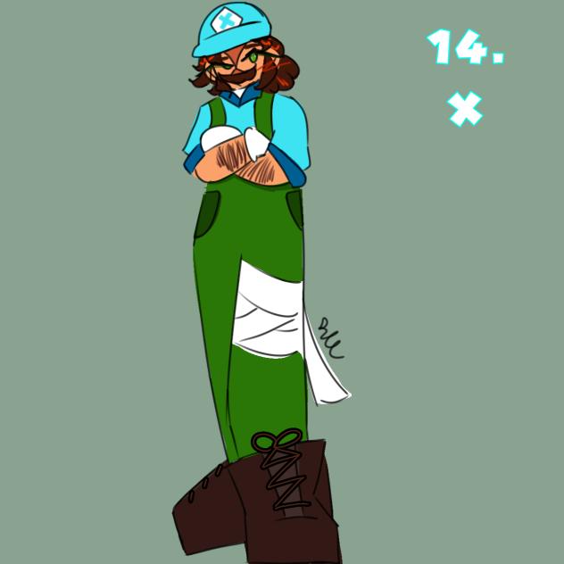 14. X