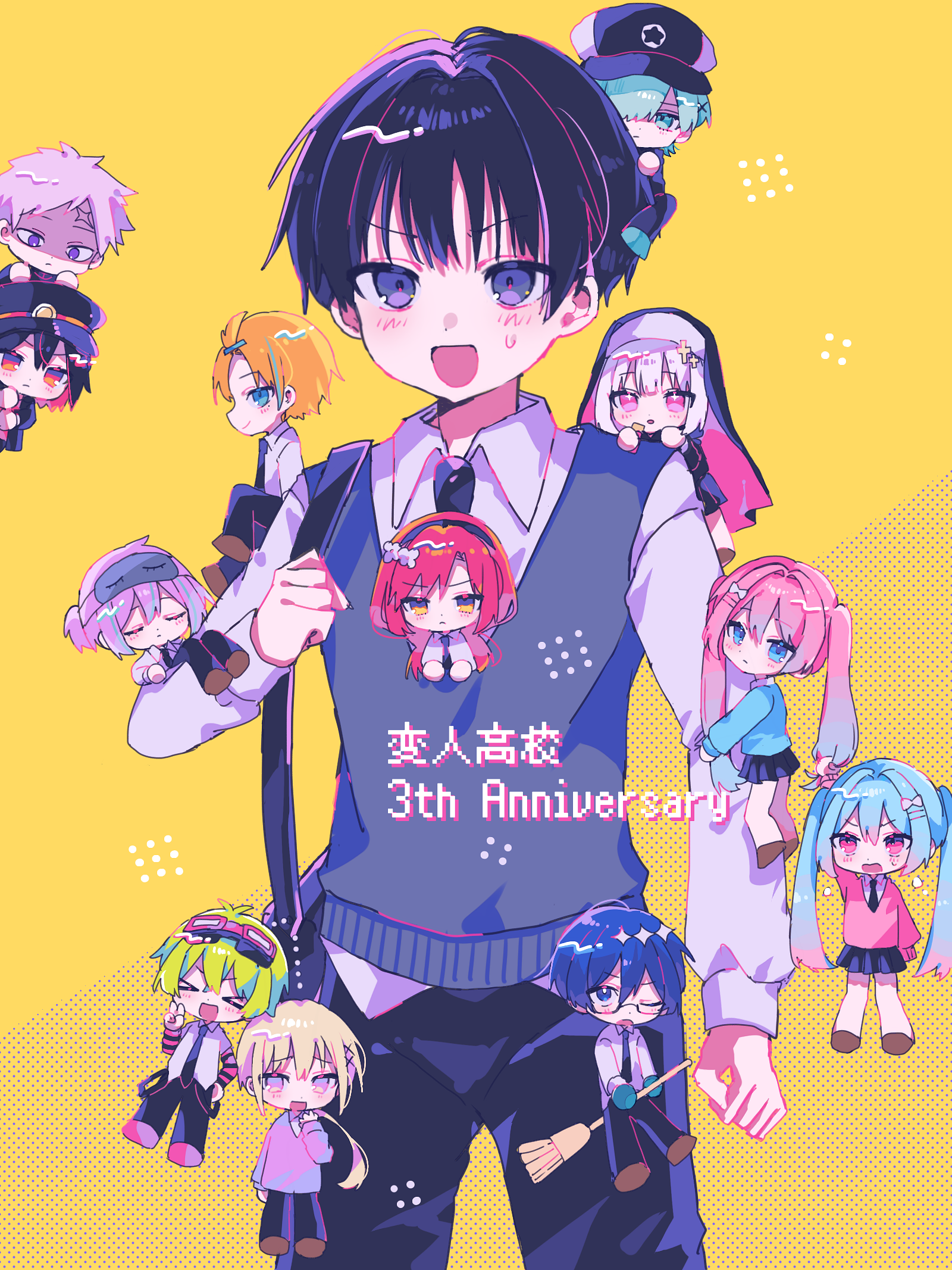 変人高校3th - ibisPaint