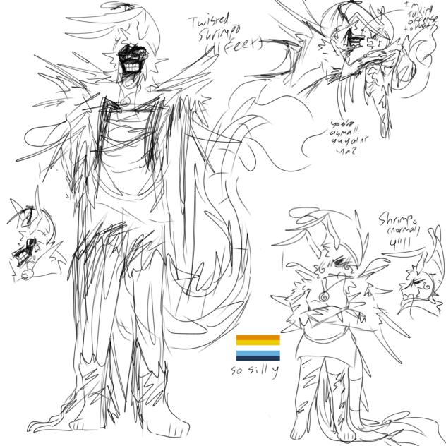 The silly the silly (T shrimpo redesign)