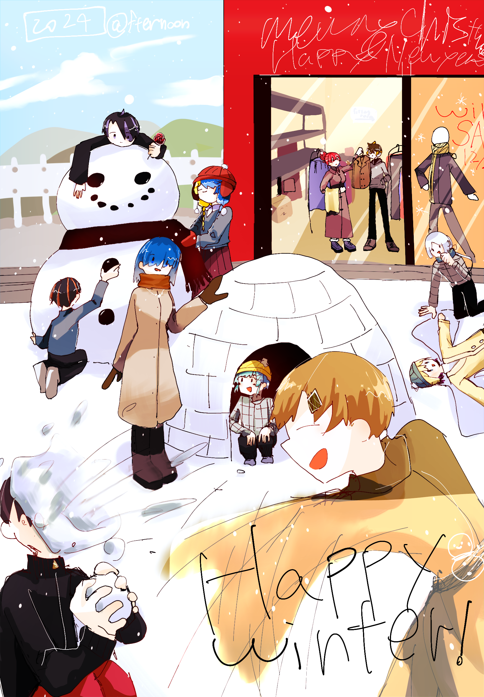 HAPPY WINTER!!! - ibisPaint