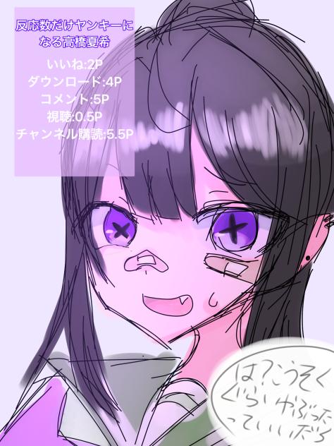 反応数だけヤンキーになる高橋夏希2