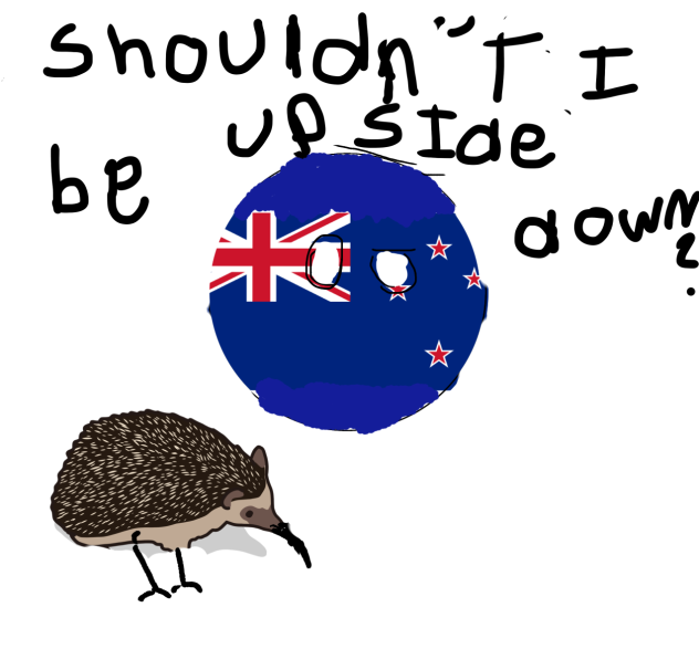 I SHOULDN’T I BE UPSIDE DOWN