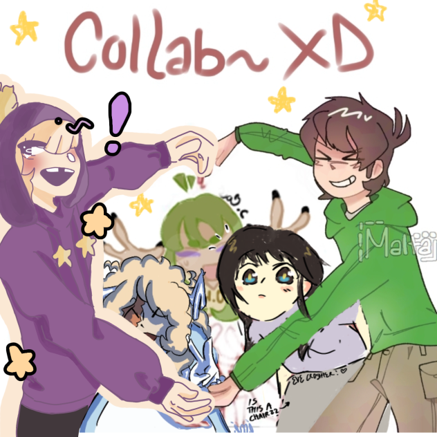 Collar with people - ibisPaint