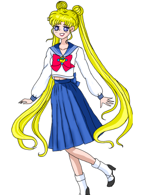 sailor moon - Drawing Usagi