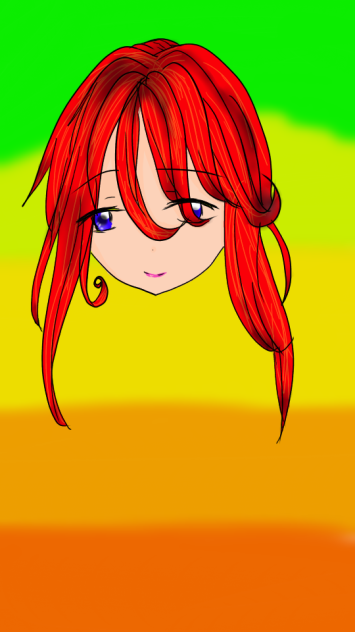 Hướng dẫn vẽ và tô màu tóc anime