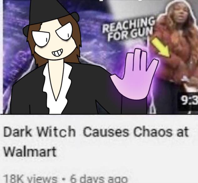 Dark Witch Causes Chaos At Walmart